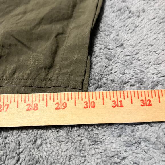 Columbia Pants Mens Large Convertible Zip Off Shorts Green Brown Nylon Hiking - Picture 7 of 13